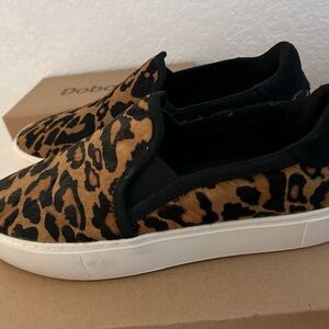 UGG Leopard Print Slip-On Sneakers